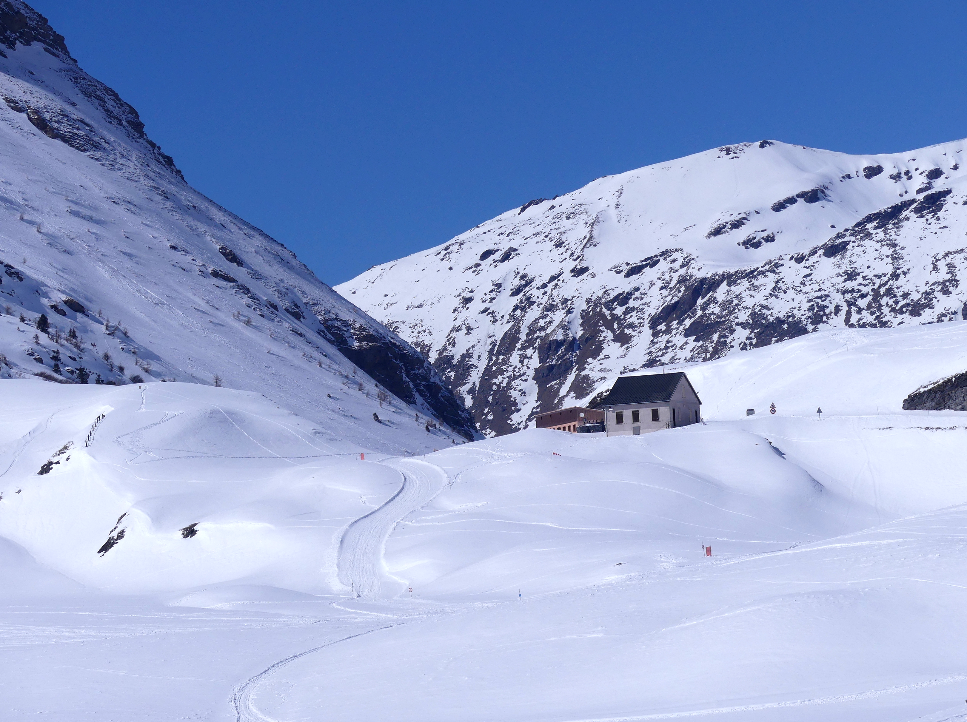 Col du Mont-Cenis et sa retenue, Val-Cenis, Savoie