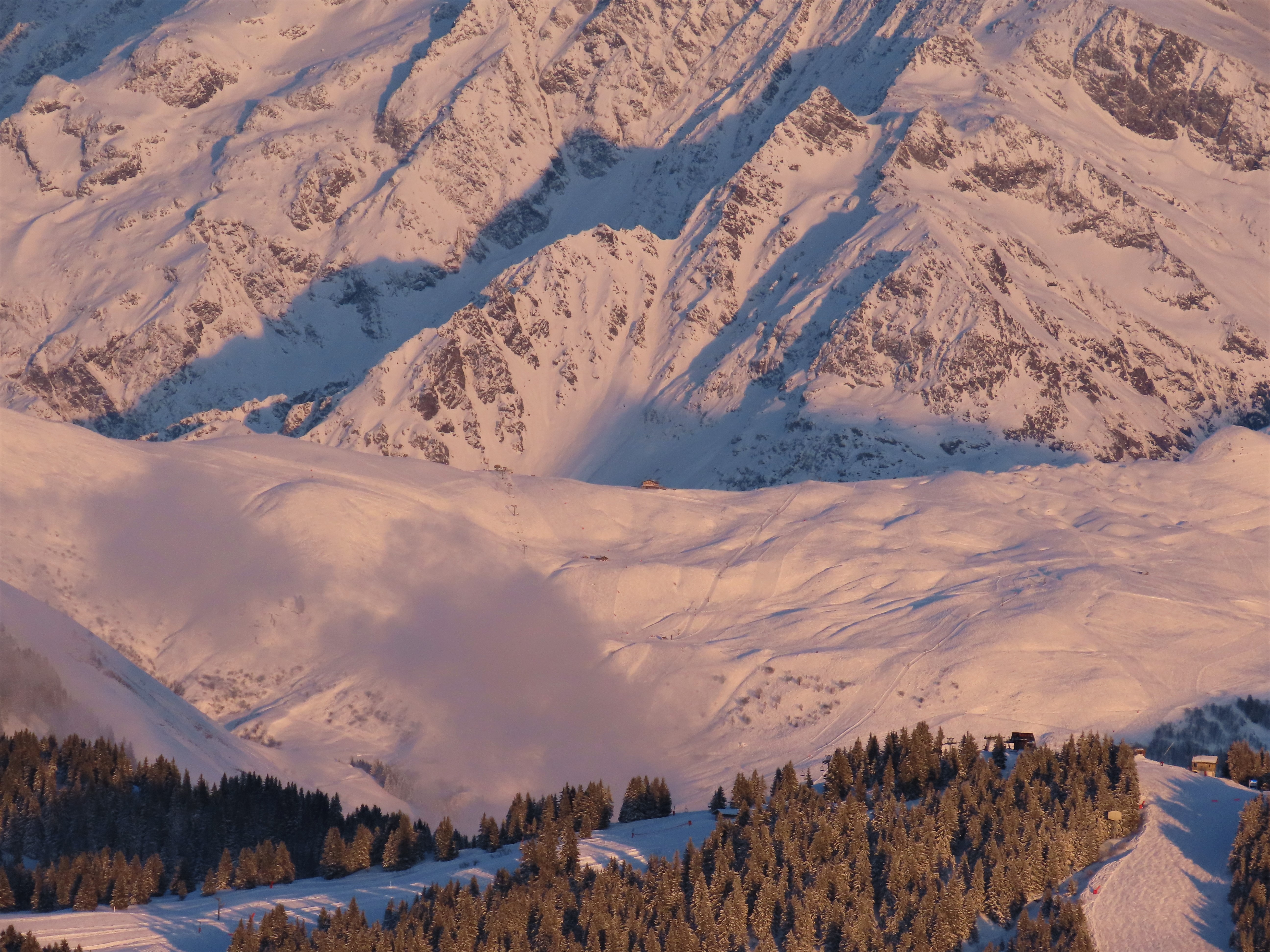 Signal de Bisanne au-dessus des Saisies, Beaufortain, Savoie